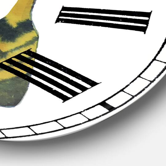 Designart 'Five Paddles Oversized Lake House Wall Clock